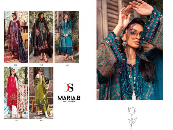 Deepsy Maria B Lawn 22 Vol 4 Nx Designer Pakistani Suit Collection